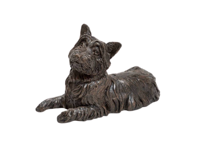 West Highland Terrier Cast Urn