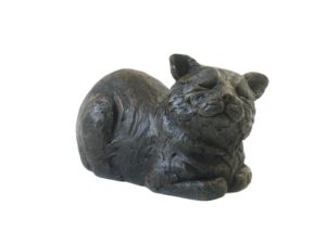 Petributes Cast Contented Cat Urn | Pet Urns